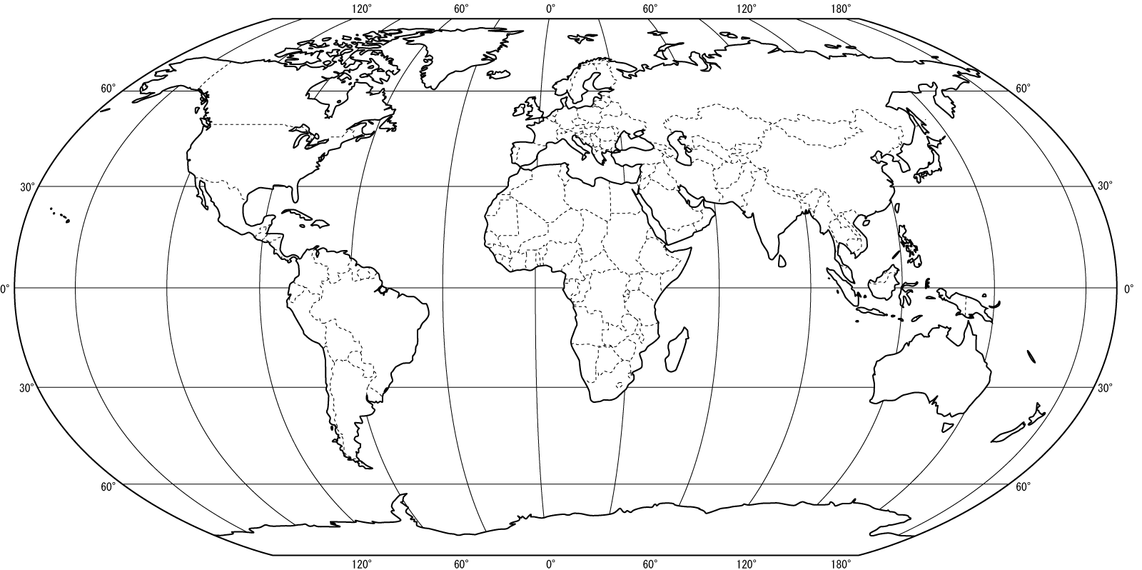 高清空白世界地图.bmp